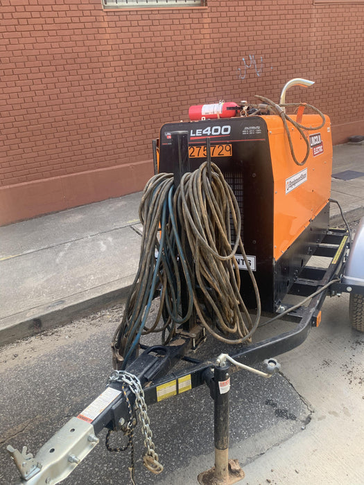 2022 Lincoln Electric LE400 Kubota V1505, Trlr, Cable Rack, Light Kit, ES Decals, T3