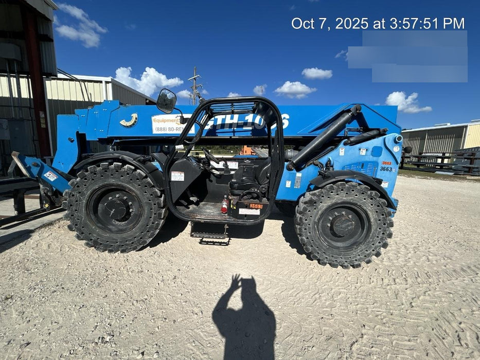 2017 Genie GTH-1056 Genie GTH1056, Solid Tires, 60" carriage, Open ROPS - GTH10E-11935
