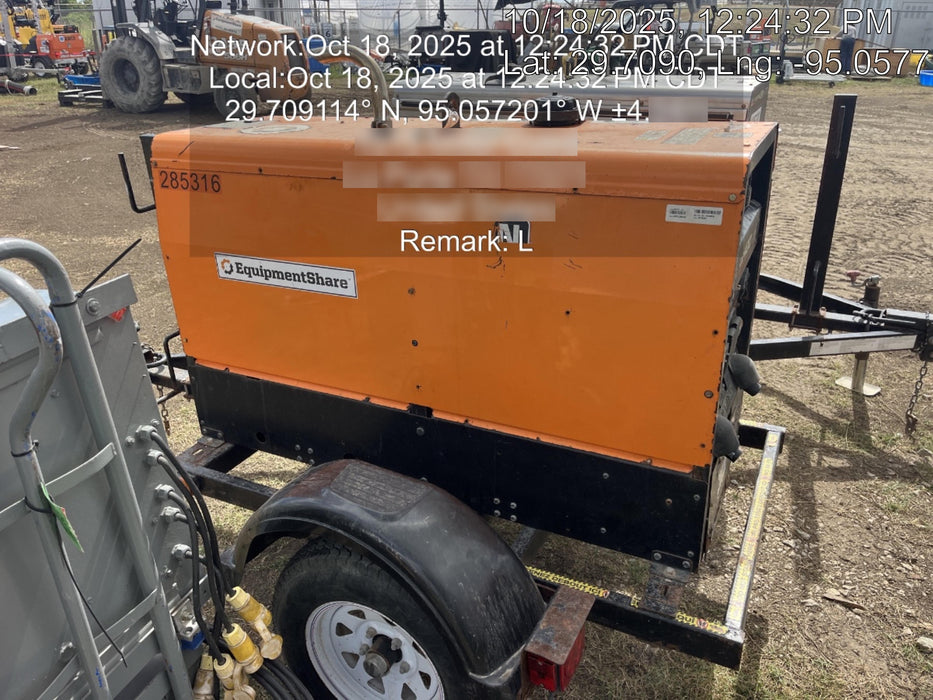 2022 Lincoln Electric LE400 Kubota V1505, Trlr, Cable Rack, Light Kit, ES Decals, T3