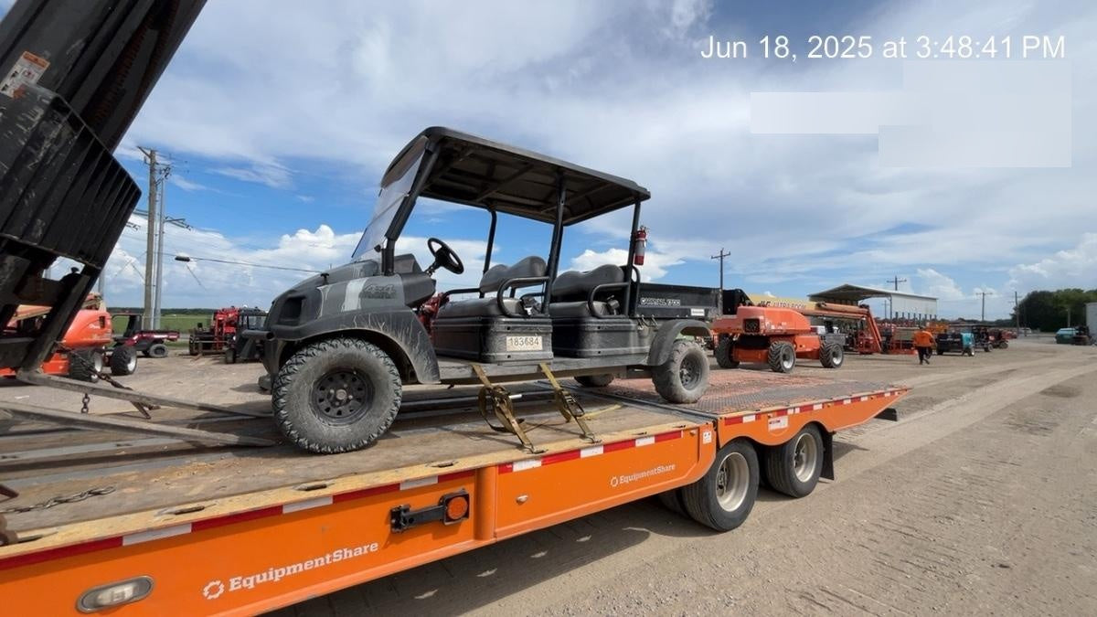 2021 Club Car CA1700D Canopy, Diesel, 4 Passenger