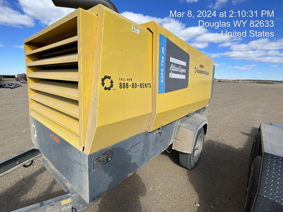 2022 ATLAS COPCO XATS750 IT4 Reman
