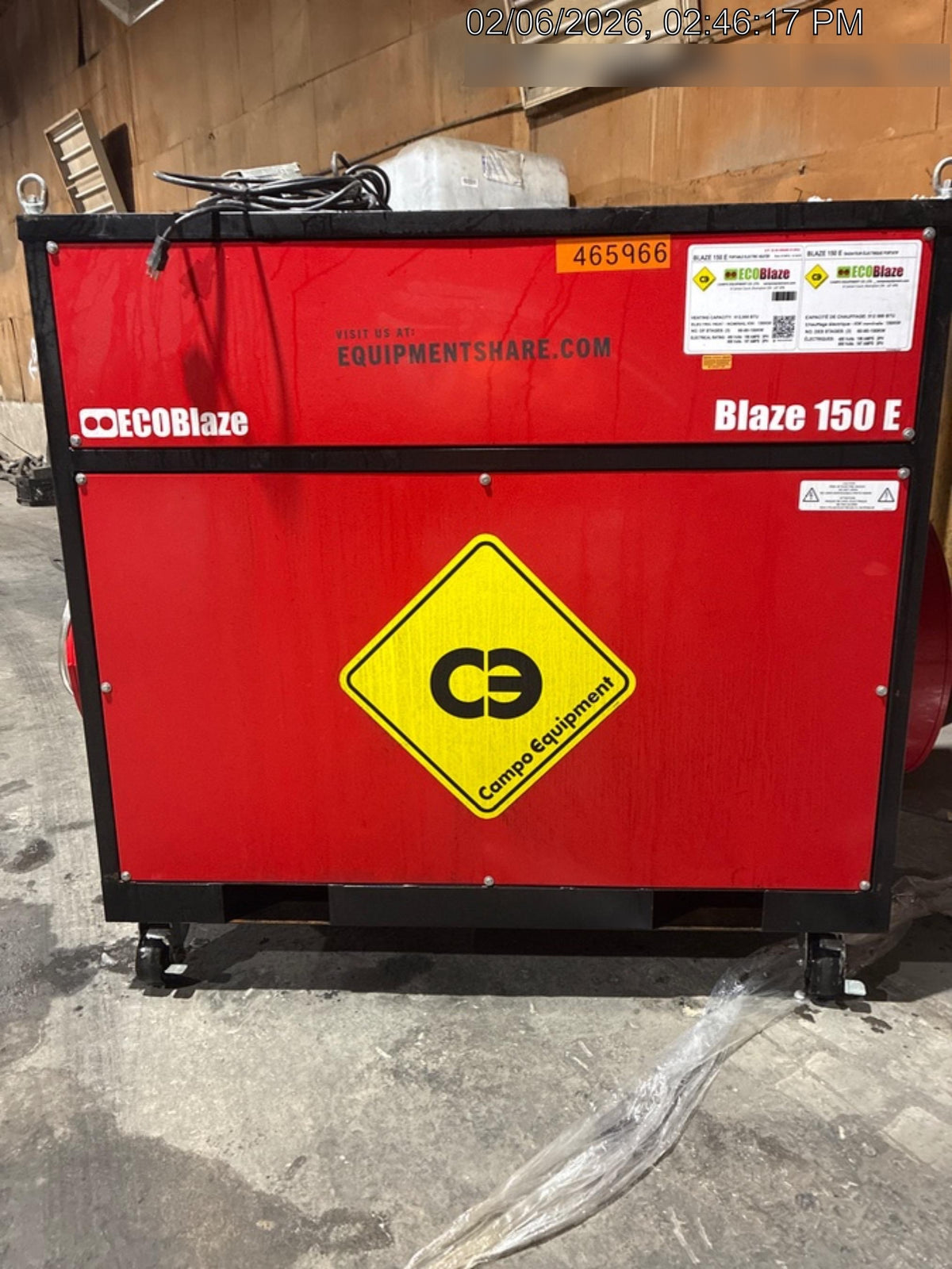 2024 CAMPO EB150E480600V