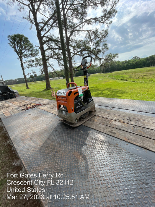 2023 Multiquip MVH158 Honda GX200, 17" Plate, Gas