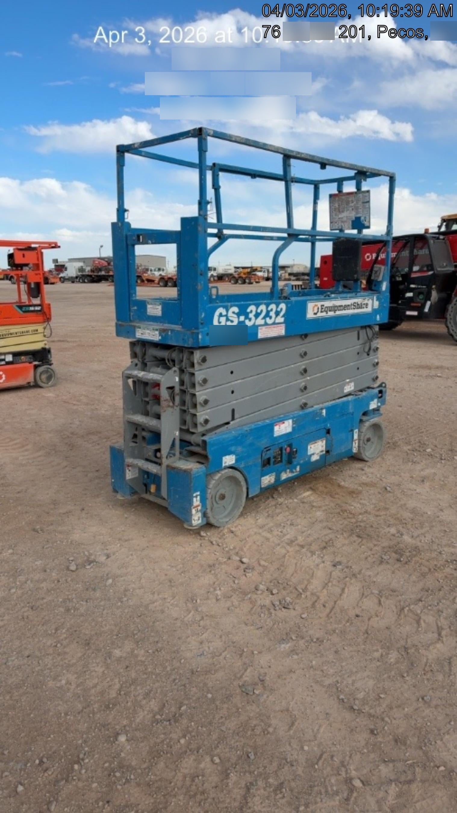 2018 Genie GS-3232 Genie GS-3232 Scissor Lift w/Standard Options