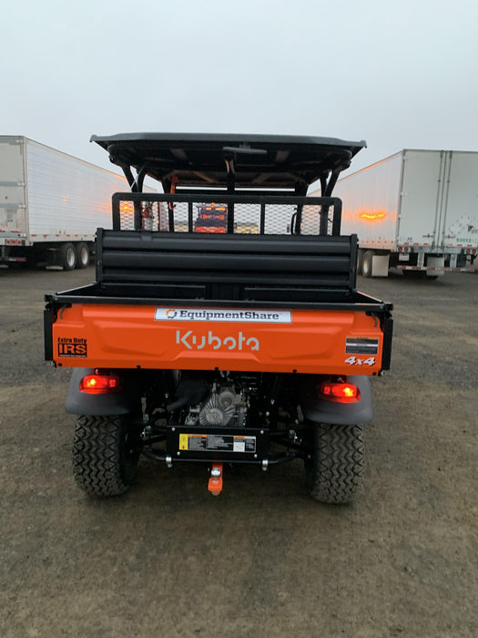2021 Kubota RTV-X1140W-H Plastic Canopy, Windshield Acrylic Clear, LED Strobe Light, Wire Harness Kit, Back up Alarm