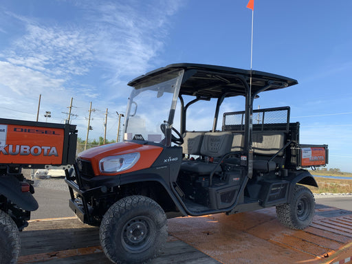 Kubota RTV-X1140W-H Canopy, 4-Seater, Diesel, Windshield Acrylic Clear, Strobe Light, Backup Alarm