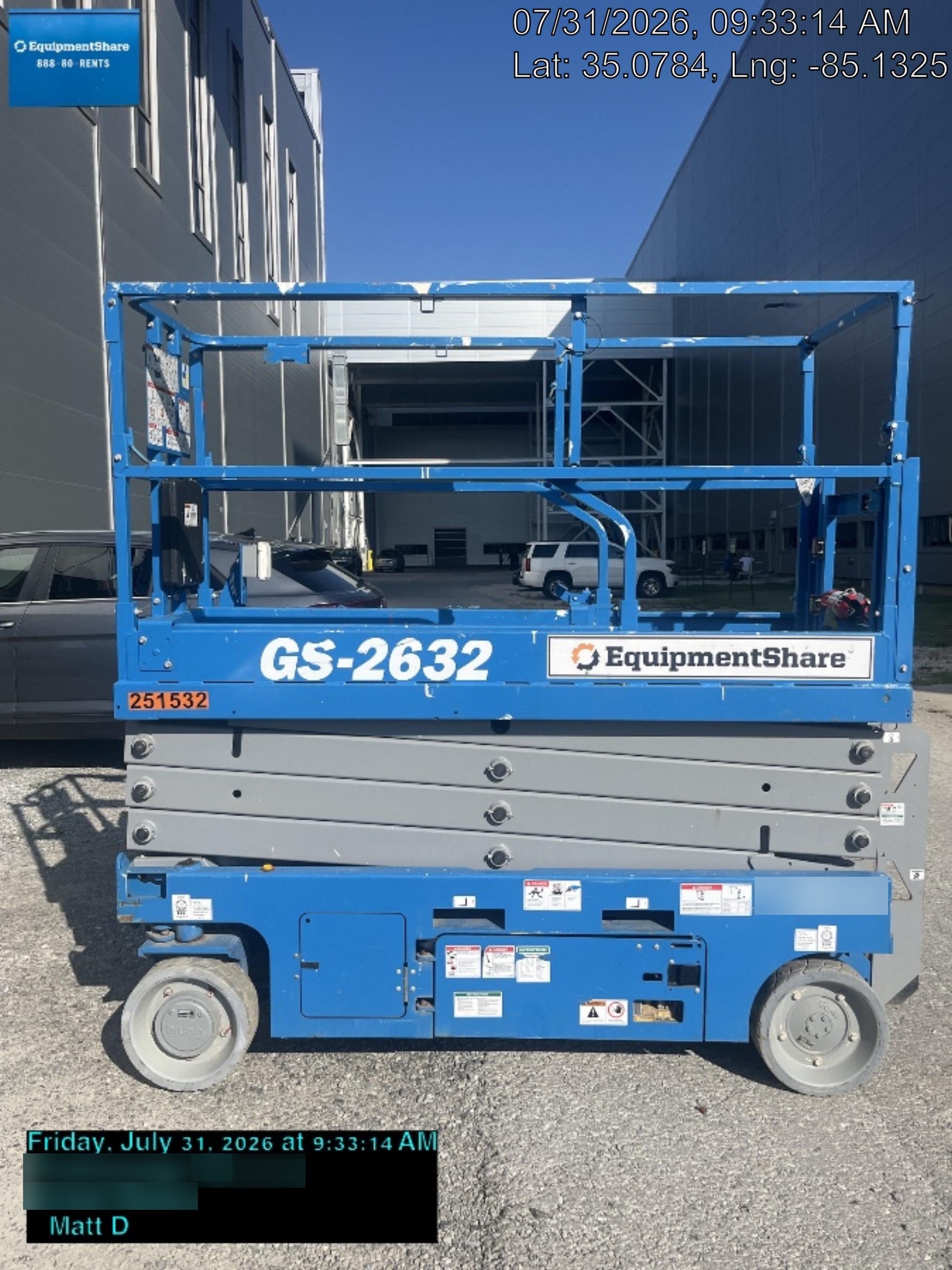 2022 GENIE GS-2632