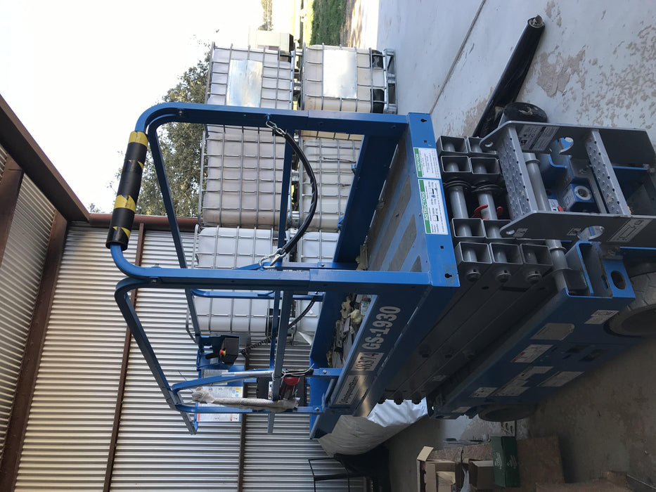 2019 Genie GS-1930 Fixed rails with chain Entry