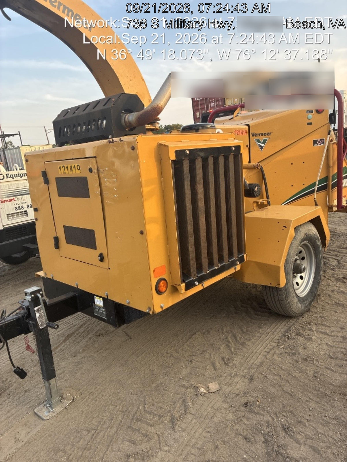 2020 VERMEER BC1000XL Diesel