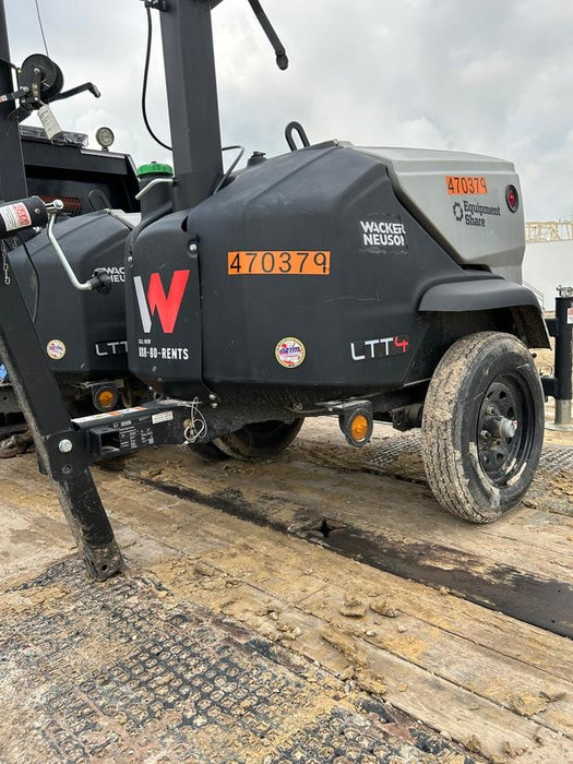 2024 Wacker Neuson LTT4 Diesel, Kohler KDW702, Deep Sea Controller, Auto Start, LED 320W, Bypass Outlet, T3