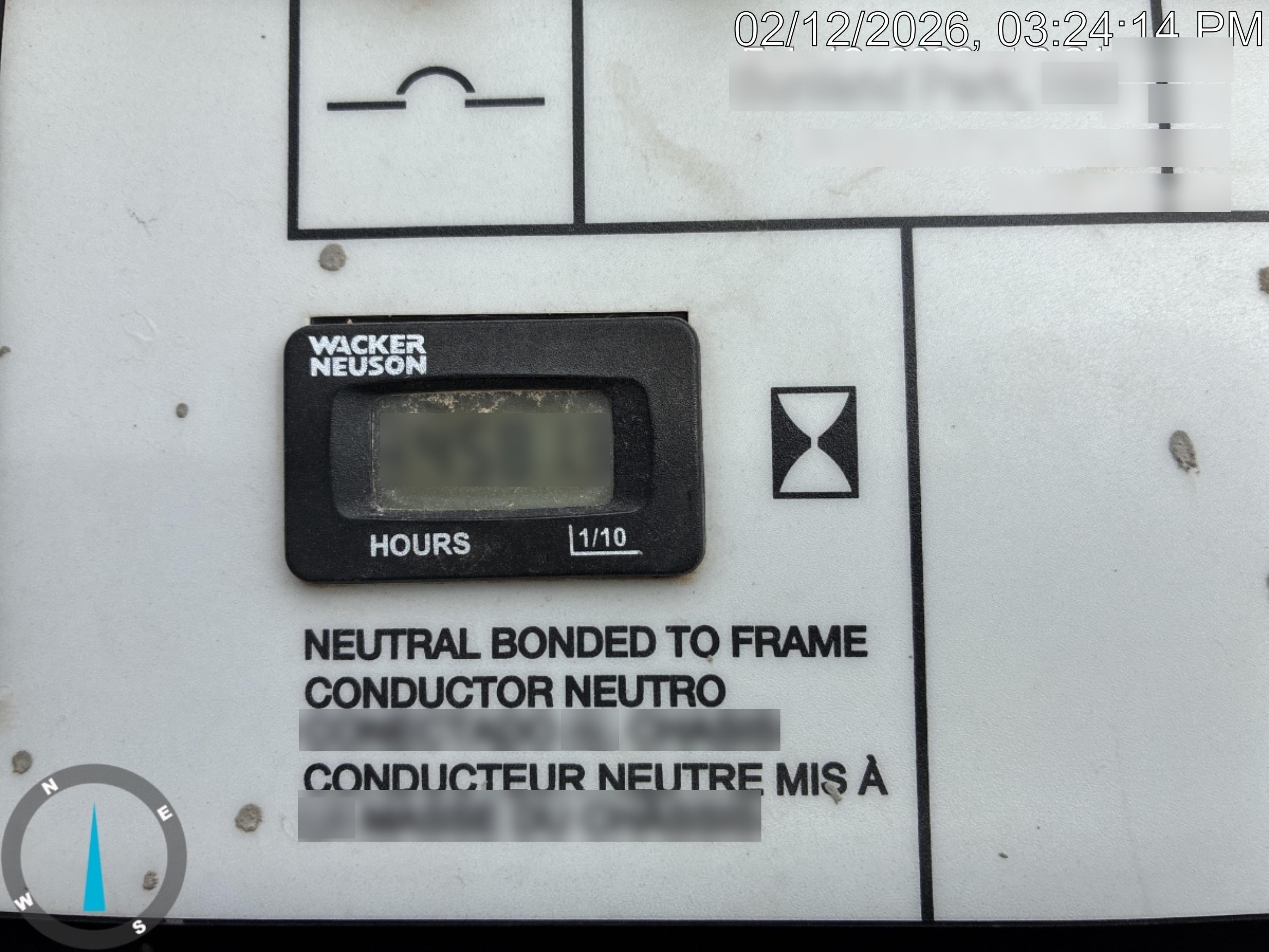 2019 Wacker Neuson LTV6L-MH Standard Options, ES Track Hardware, Fuel Level Sensor