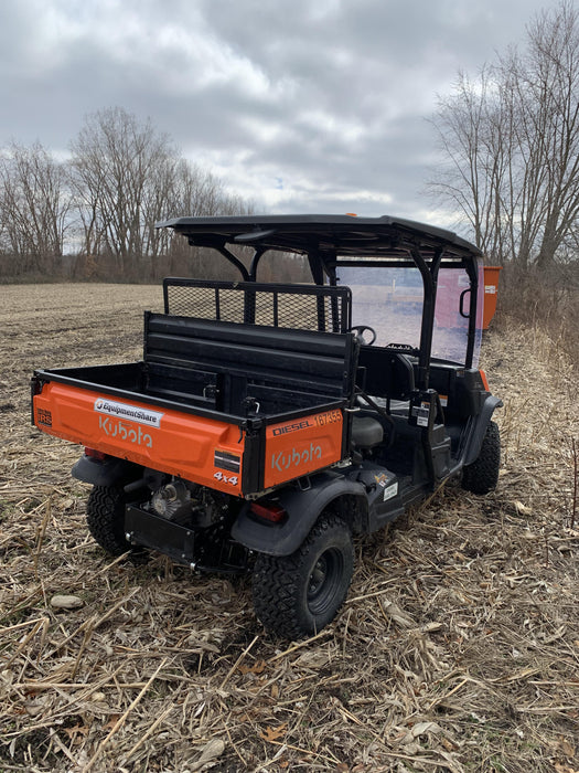 2022 Kubota RTV-X1140W-H Plastic Canopy, Windshield Acrylic Clear, LED Strobe Light, Wire Harness Kit, Back up Alarm