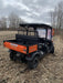 2022 Kubota RTV-X1140W-H Plastic Canopy, Windshield Acrylic Clear, LED Strobe Light, Wire Harness Kit, Back up Alarm
