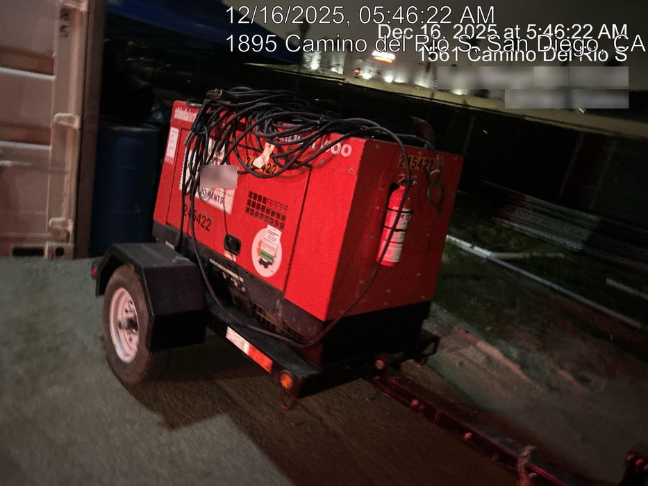 2022 Shindaiwa DGW400MDL Kubota D902 Engine, 23 HP, Dual Op Welder, Wire, Arc, Droop Stick, Tig, and CC Stick Functionality, Simulphase, 3 Phase and 1 Phase Gen Output, Single Axle NB Trlr, Slr Trckl Chrg 12V 12W, Fire Ext