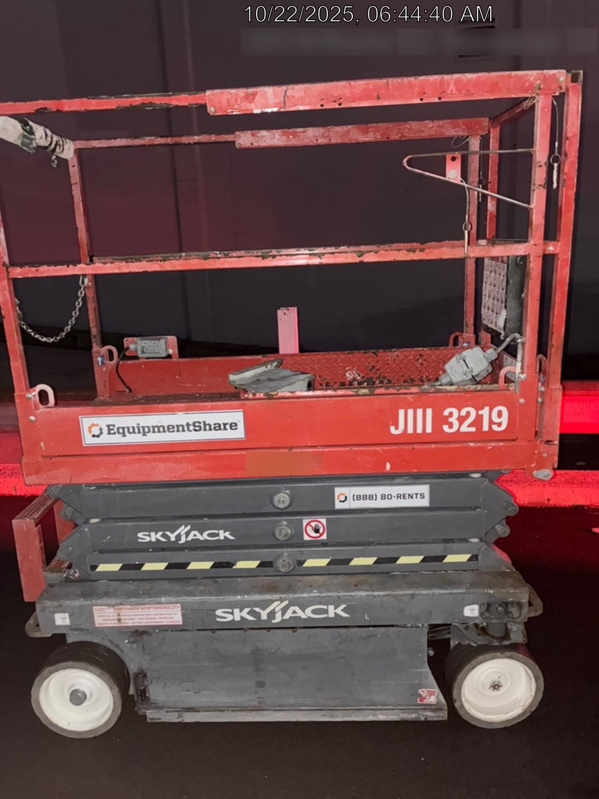 2019 Skyjack SJIII-3219 Standard w/Trojan Batteries