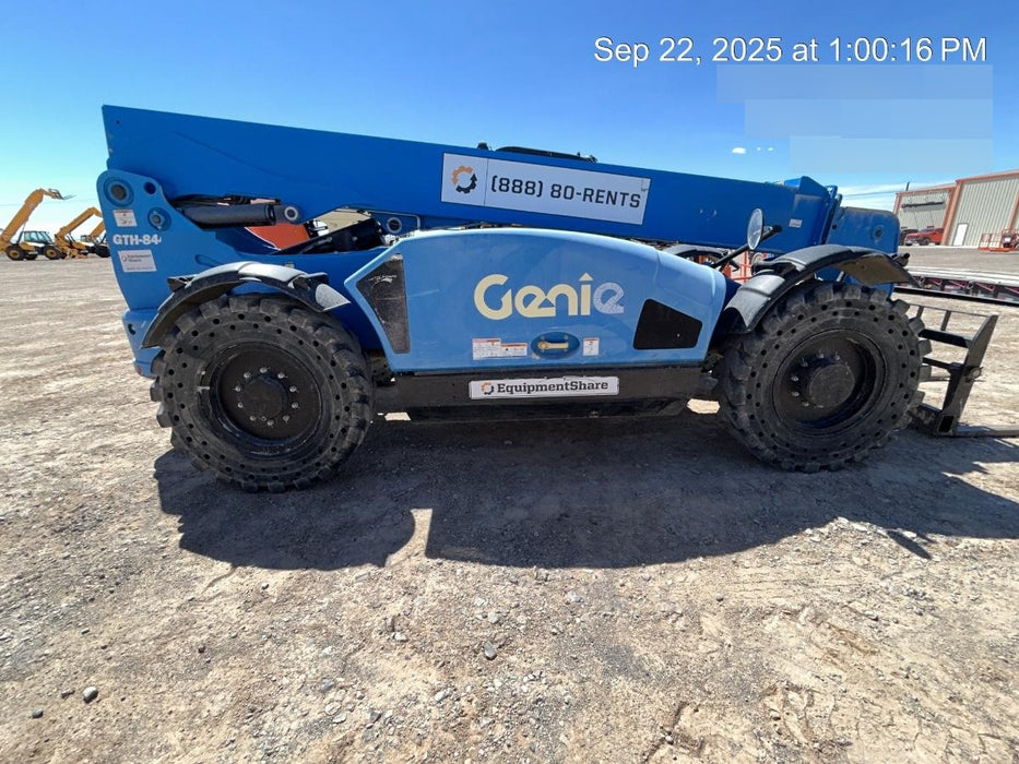 2020 Genie GTH-844 Canopy, Solid Tires, Work Lights, Beacon, Aux Hydraulics, Back up Alarm, Lifting Eye