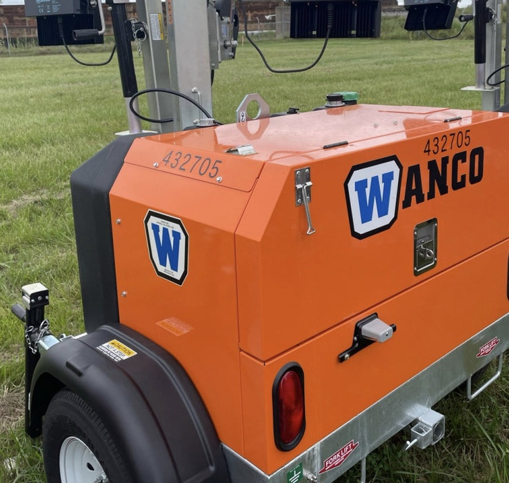 2024 Wanco WLTT-4MM4K Diesel, Deep Sea Controller, Shore Power Plug, Auto Start, (4) 350W LED Floodlights, 4kW Generator, 60 Gal Fuel Tank, 2" Ball, T3