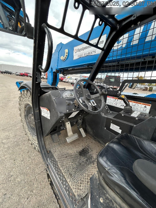 2018 Genie GTH-1056 GTH-1056 w/Open ROPS, Solid Tires, Work Lights, 60" carriage/forks, cab mesh, beacon