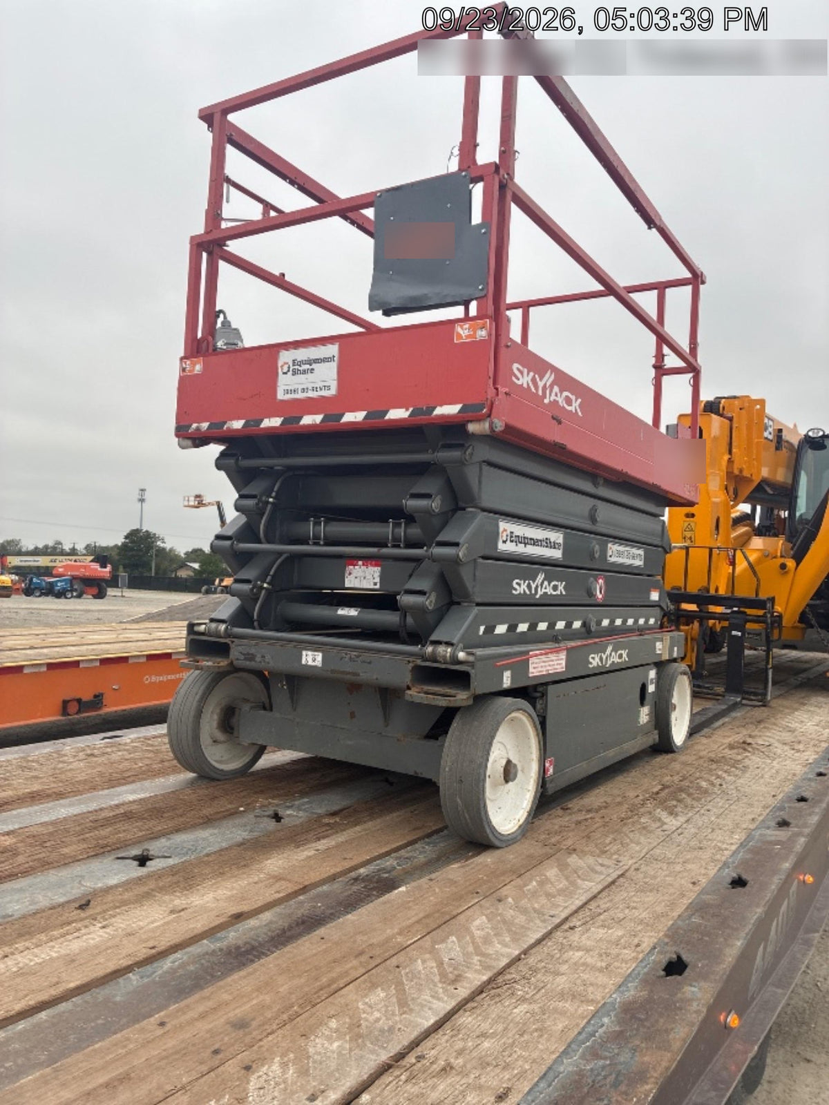 2018 Skyjack SJIII-4632 Standard Rental Specs