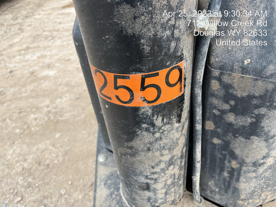 2022 Allmand NLV3GR (4) LED Light Fixture 350W, 23' Vertical Mast, 3kW Prime, Towable, ES Decals, T3