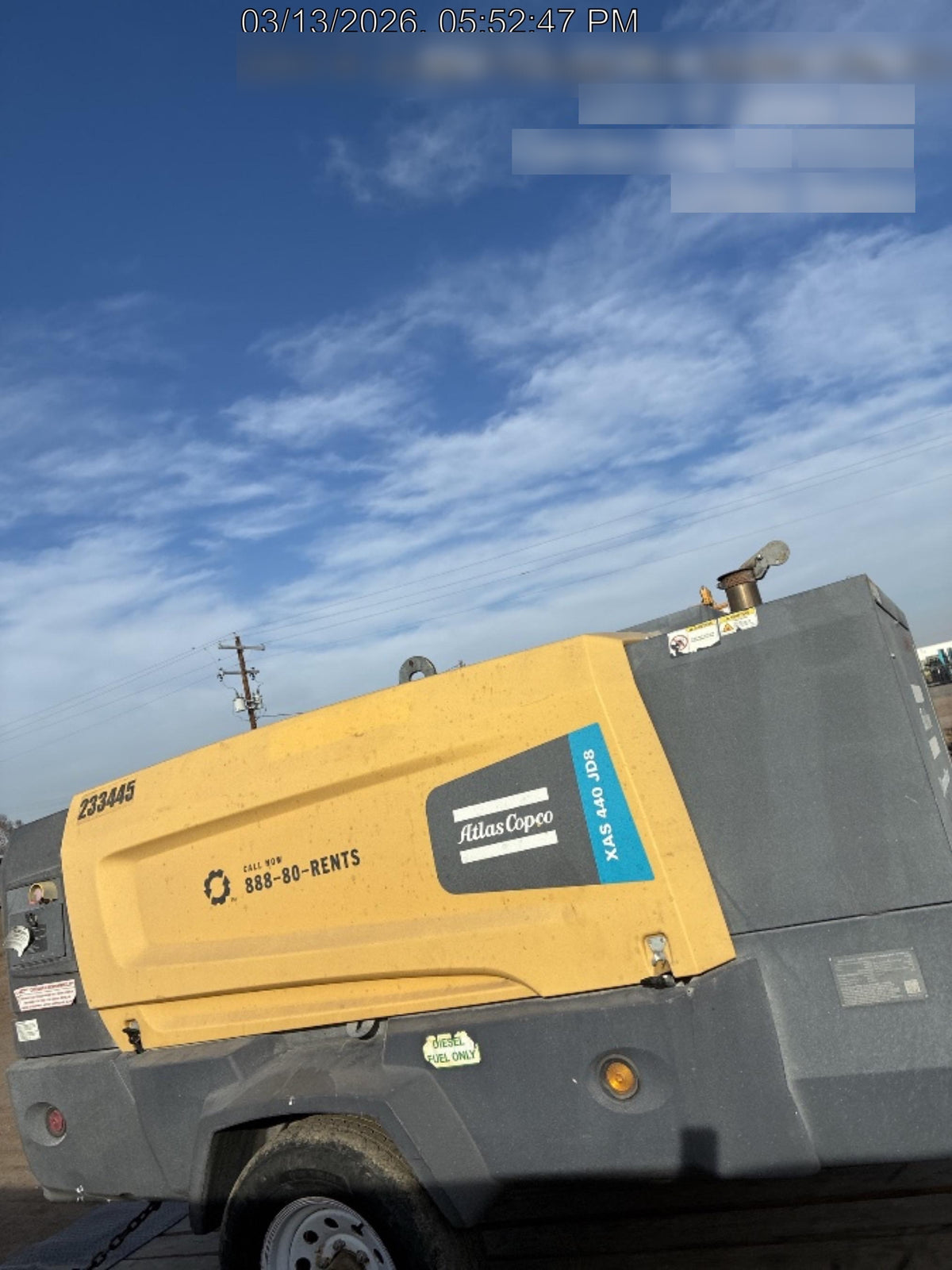 2022 ATLAS COPCO XAS440