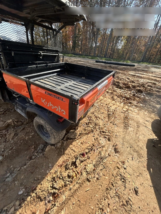 2021 Kubota RTV-X1140W-H Plastic Canopy, Windshield Acrylic Clear, LED Strobe Light, Wire Harness Kit, Back up Alarm