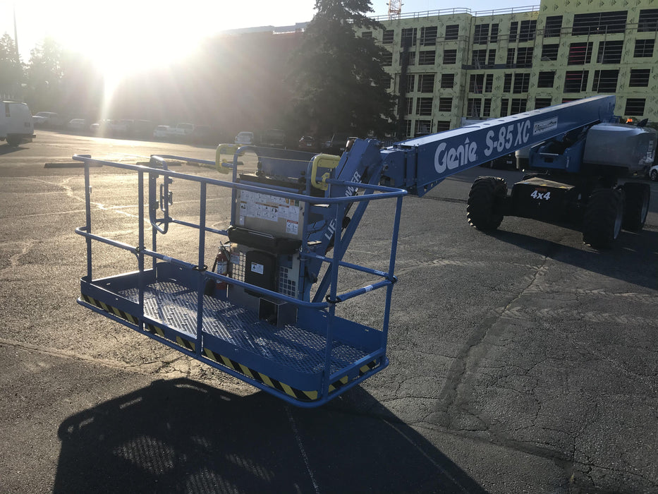 2020 Genie S-85 XC FF Tires, Beacon, 12kw Generator, Cold Weather Kit