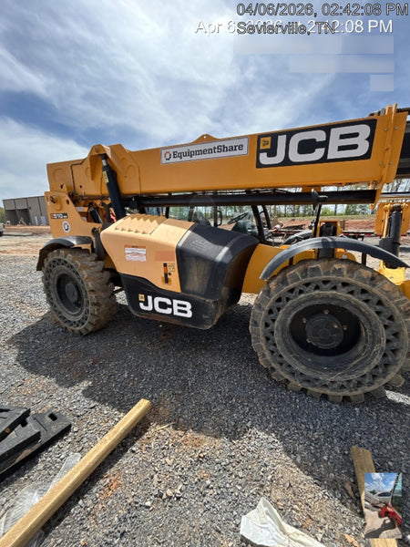 2020 JCB 510-56 Canopy, Solid Tires, Work Lights, Beacon, Aux Hydraulics, Back up Alarm, Lifting Eye, ES Decals