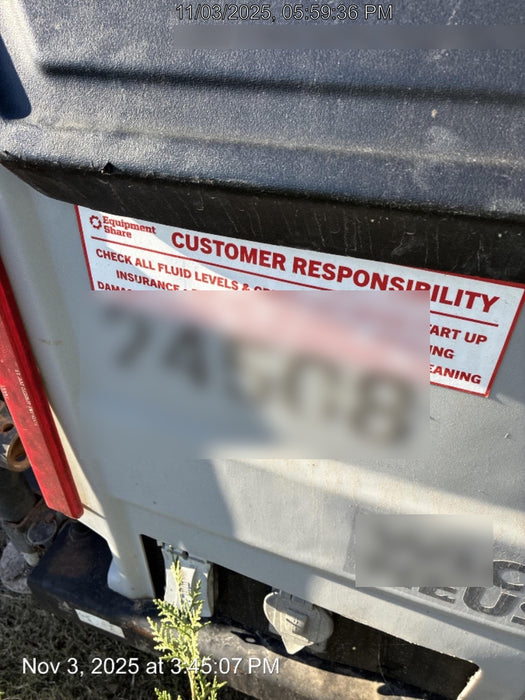 2019 Wacker Neuson LTV6L-MH Wacker Neuson LTV6 Standard Options, ES Track Hardware, Fuel Level Sensor