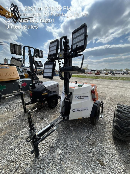 2024 Generac MLT2 Diesel, Flex Switch 120V Input, Powerzone Controller, 
(4) 320W LED Lights, 4kW Generator, 39.9 Gal Fuel Tank, 2" Ball, T3