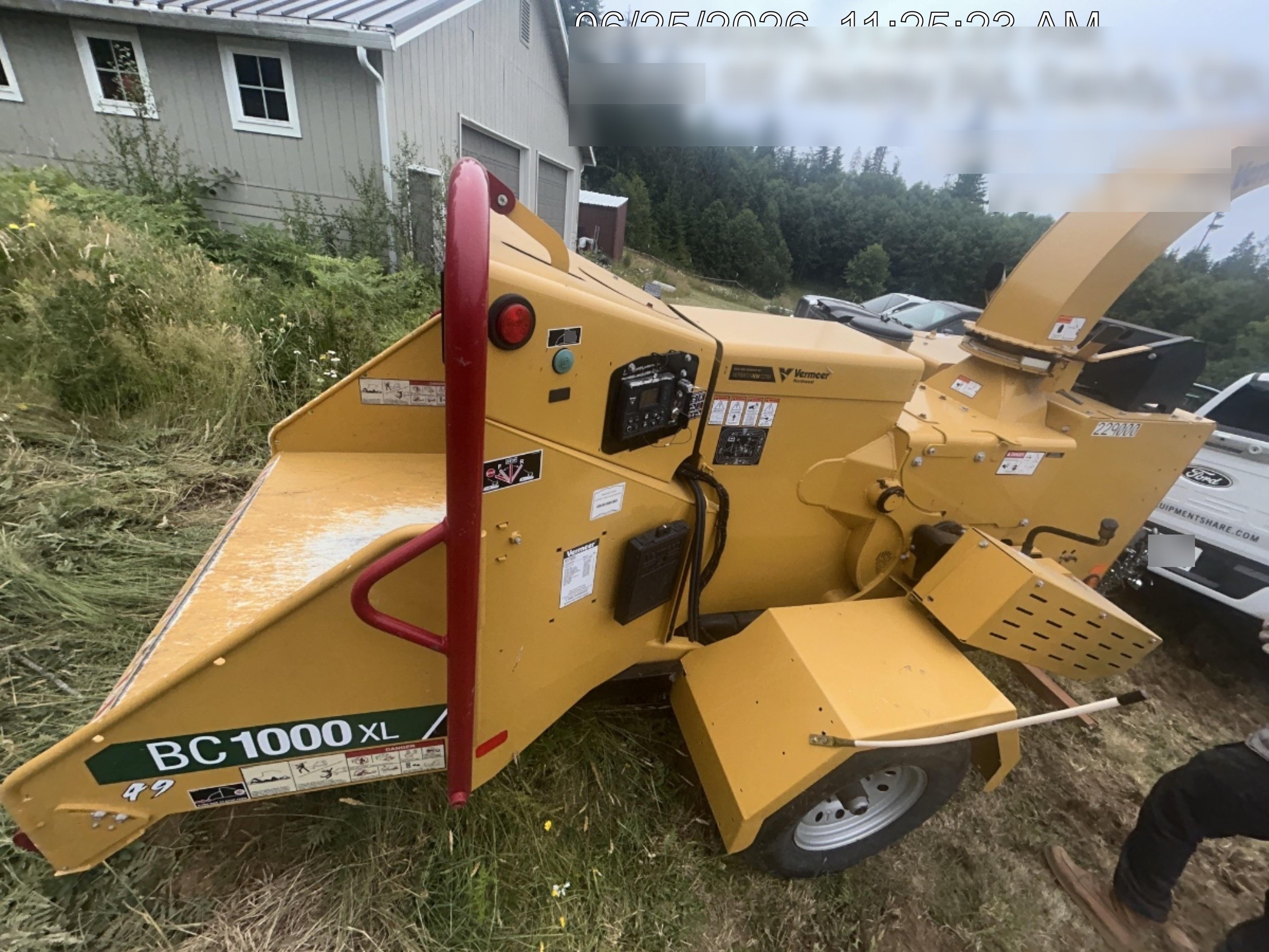 2022 VERMEER BC1000XL Diesel