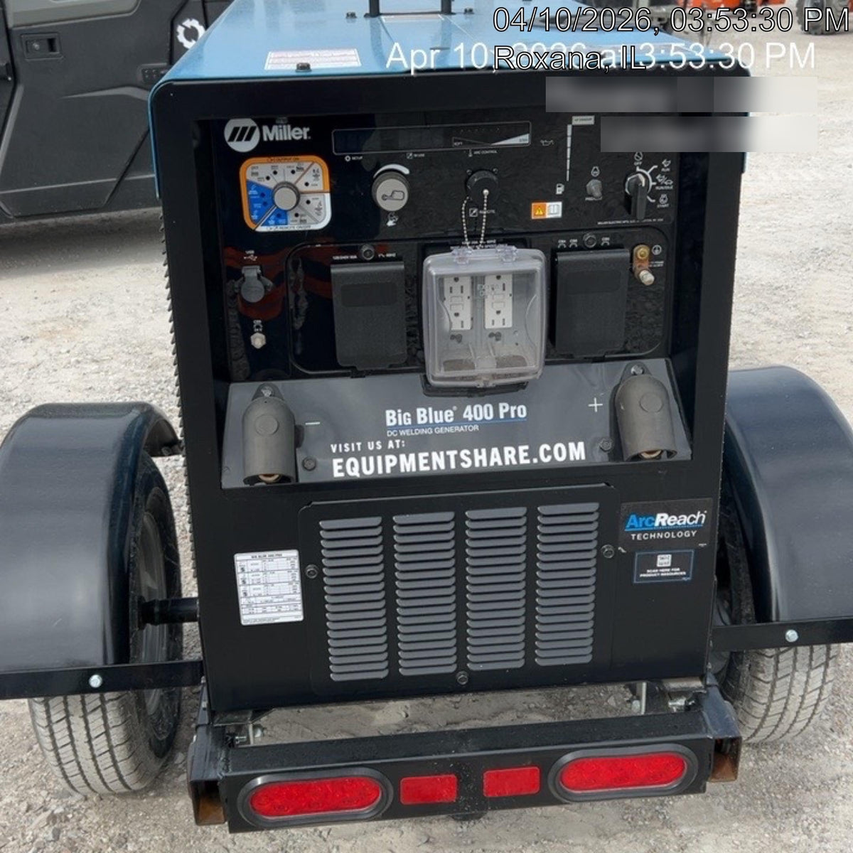 2025 MILLER ELECTRIC BIG BLUE 400