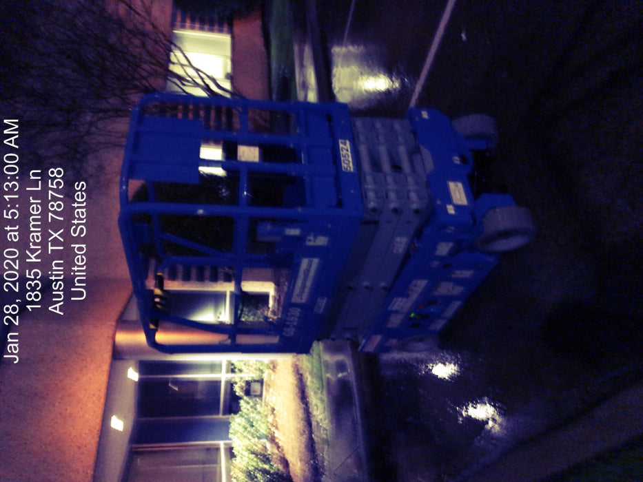 2019 Genie GS-1930 Fixed Rails with Chain Entry