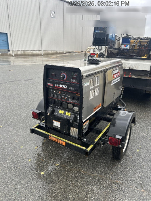 2024 Lincoln Electric LE400 Kubota V1505, Trlr, Cable Rack, Light Kit, ES Decals, T3