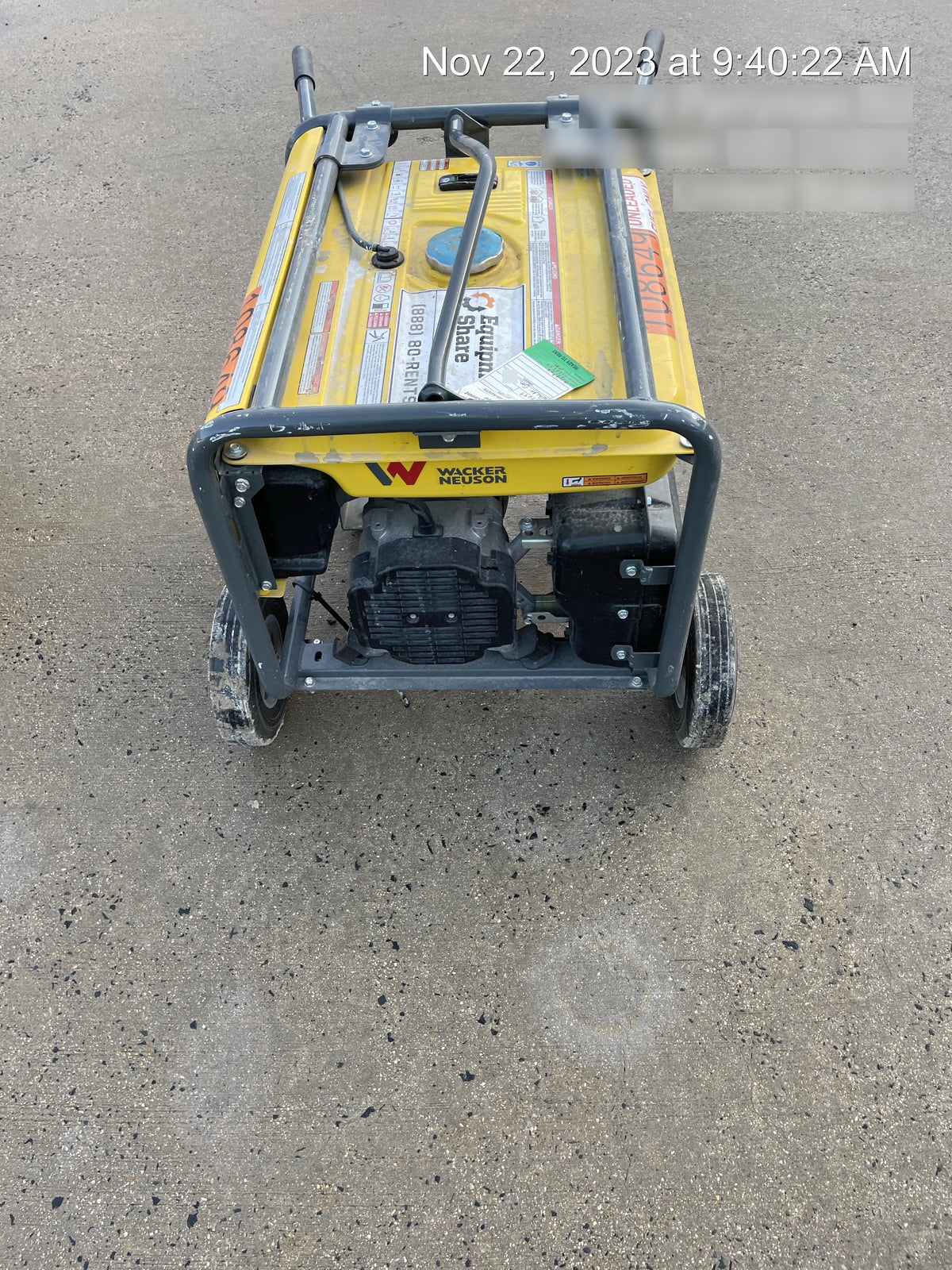 2020 WACKER NEUSON GP6600A