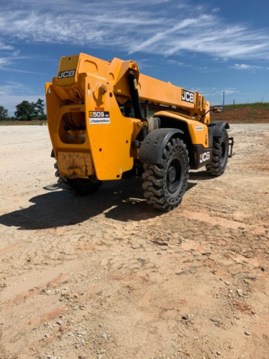 2020 JCB 509-42 Cab/Heat/Air, Solid Tires, Work Lights, Beacon, Aux Hydraulics, Back up Alarm, Lifting Eye, ES Decals