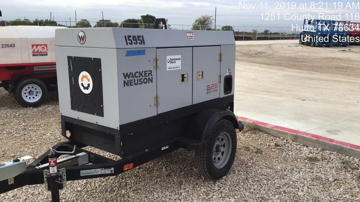 2018 WACKER NEUSON G25