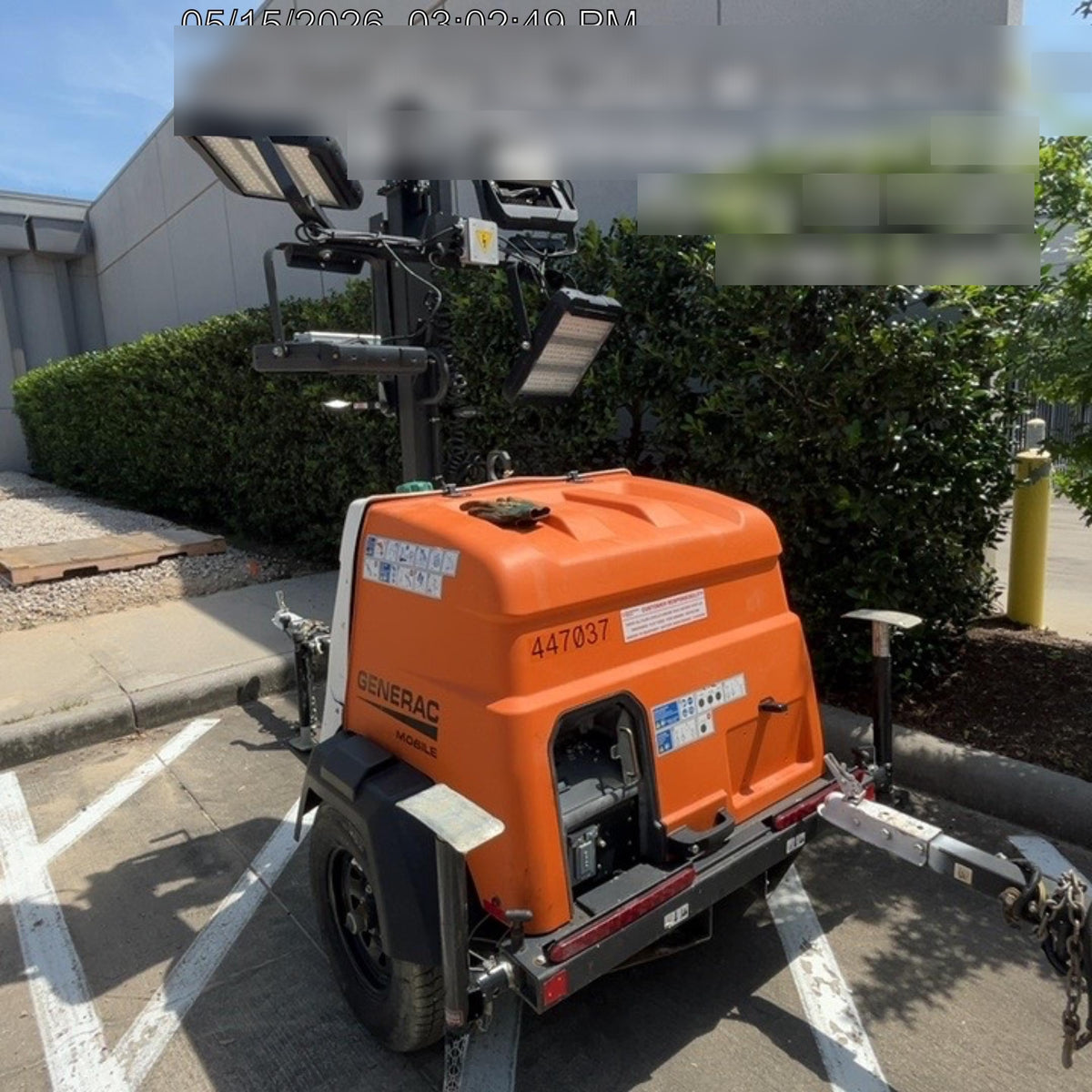 2024 Generac MLTS-4 2.4kW, Mitsu Eng, Analog, LED, Diesel.