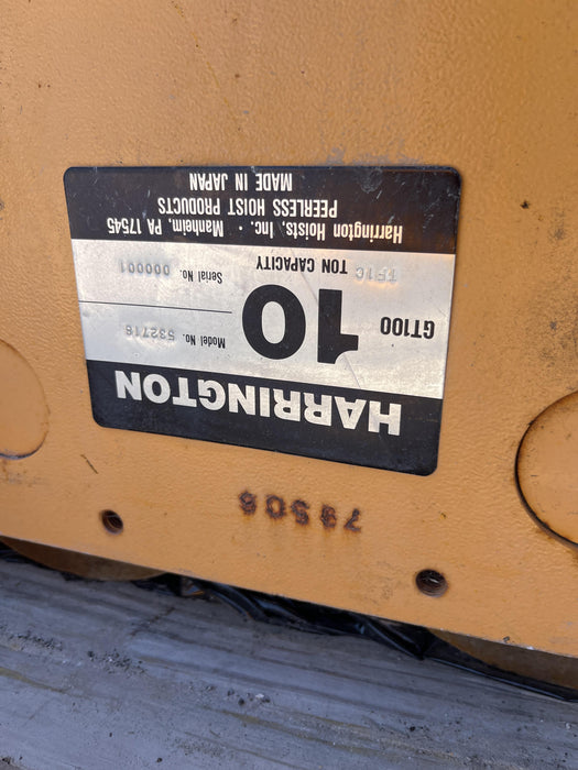 2020 HARRINGTON PT100