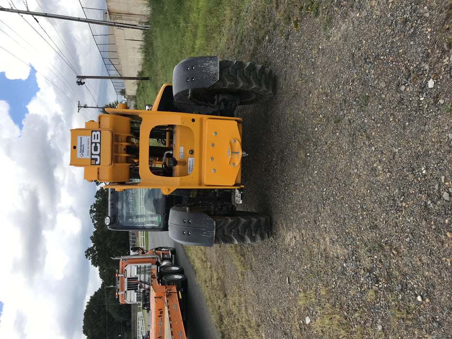 2020 JCB 509-42 Canopy, Solid Tires, Work Lights, Beacon, Aux Hydraulics, Back up Alarm, Lifting Eye, ES Decals