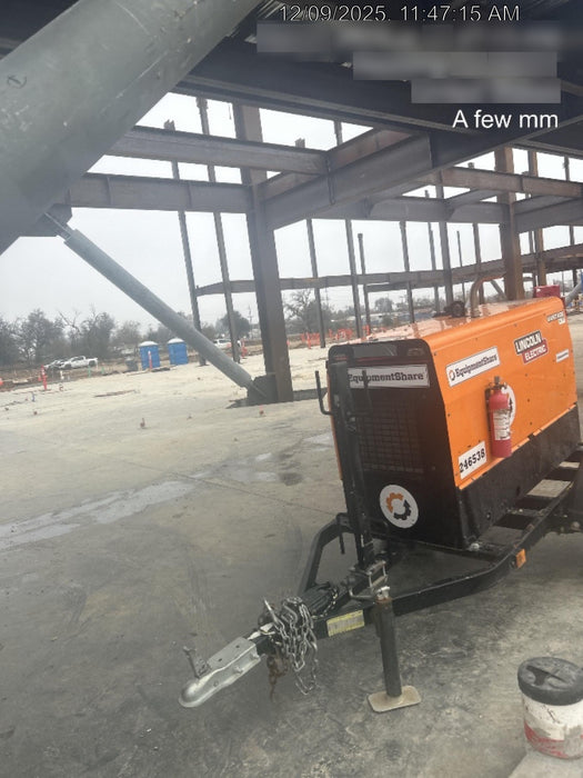 2022 Lincoln Electric LE400 Kubota V1505, Trlr, Cable Rack, Light Kit, ES Decals, T3