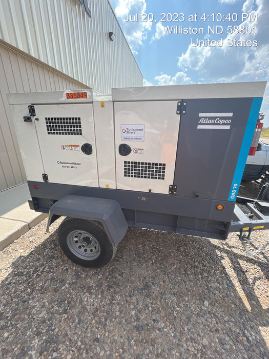 2023 ATLAS COPCO QAS 70