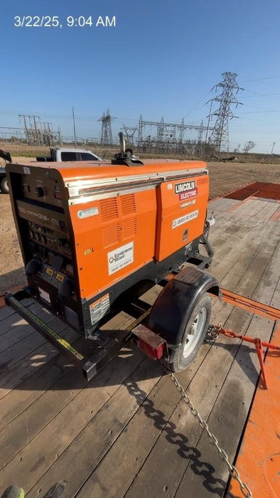 2021 Lincoln Electric Vantage 322 Vantage 322 Ready Pak 3 w/ Decals, ORANGE (includes trailer, cable rack, fender light kit) NO Telematics