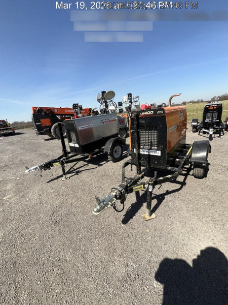 2023 Lincoln Electric LE400 Kubota V1505, Trlr, Cable Rack, Light Kit, ES Decals, T3
