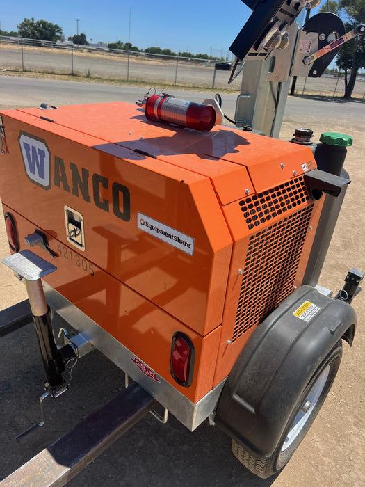 2024 Wanco WLTT-4MM4K Diesel, Deep Sea Controller, Shore Power Plug, Auto Start, (4) 350W LED Floodlights, 4kW Generator, 60 Gal Fuel Tank, 2" Ball, T3
