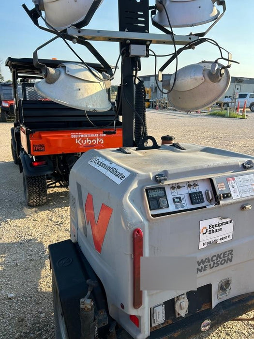 2019 Wacker Neuson LTV6L-MH Mobile Light Tower w/Fuel Level Sensor Installed
