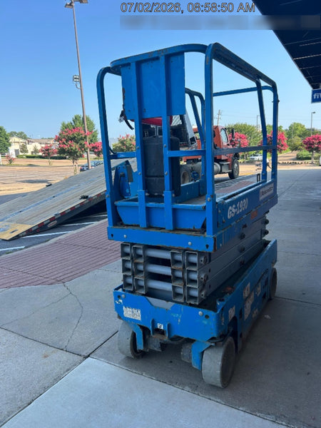 2019 Genie GS-1930 Fixed Rails with Chain Entry