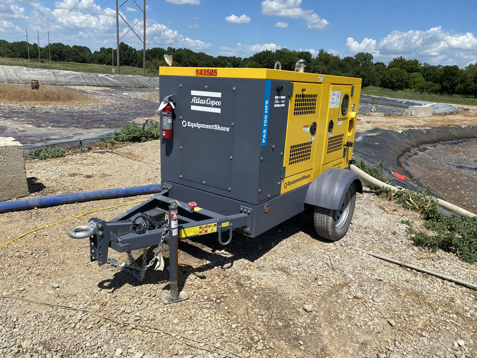 2021 ATLAS COPCO PAS 100 HF CS Enclosed