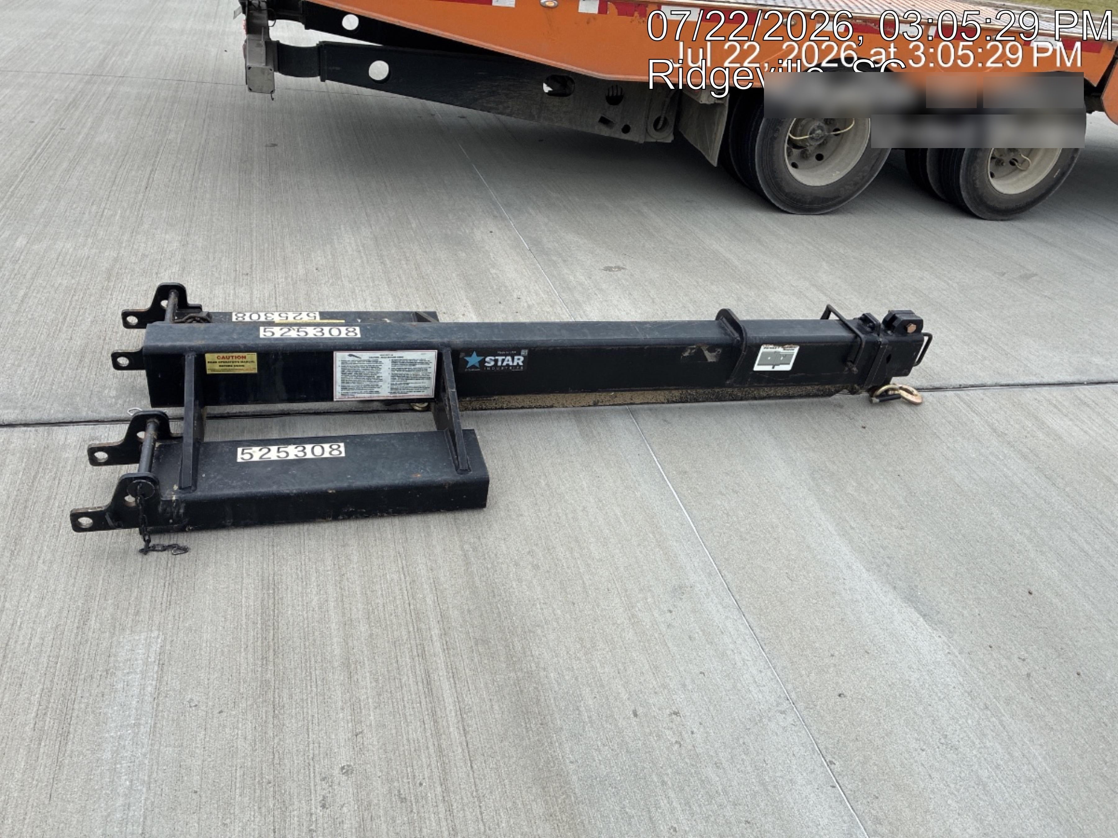 2025 STAR INDUSTRIES M1360B - Star JIB Boom