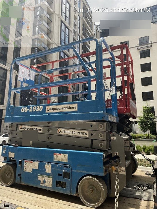 2019 Genie GS-1930 Fixed Rails with Chain Entry